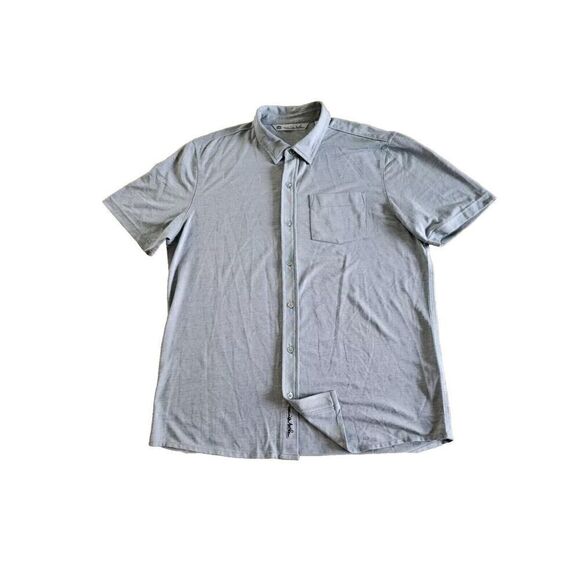 Travis Mathew Shirt Large Pima Cotton Button Up - Picture 1 of 12